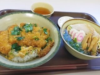 幸せの黄色いカツ丼セット