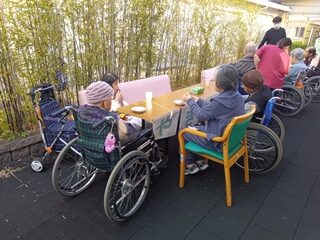 体もぽかぽか焼きいも大会